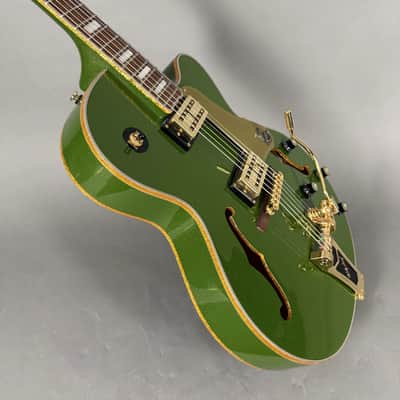 Epiphone Emperor Swingster Forest Green Metallic Goldhardware image 9
