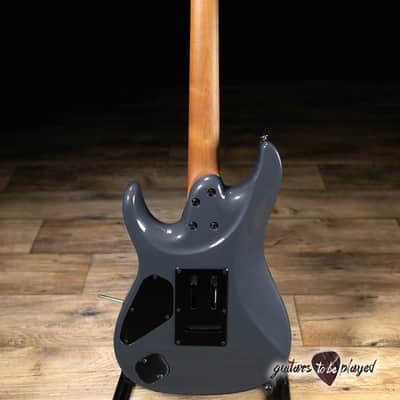 Ibanez AZ2402 Prestige HH Roasted Maple Neck Guitar w/ Case – Gray Metallic image 6