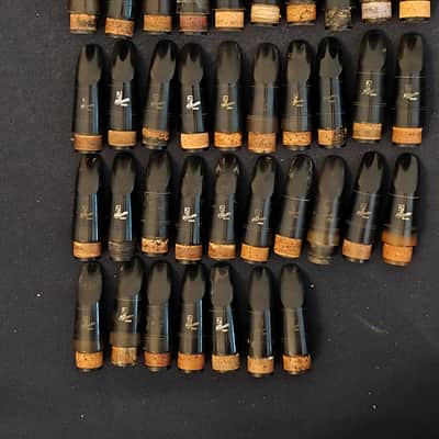 37 Clarinet Mouthpieces A Lelandais Qualité Supérieure Rare Good State image 2