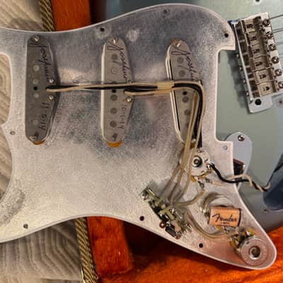 Fender Stratocaster ‘69 Custom Shop Masterbuilt Greg Fessler 2015 Josefina Pickups - Metallic Blue image 17
