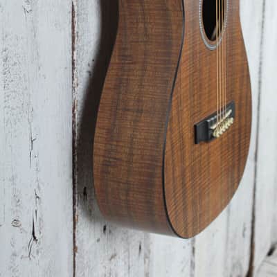 Martin LXK2 Koa Pattern Little Martin Acoustic Guitar Travel Guitar with Gig Bag image 9