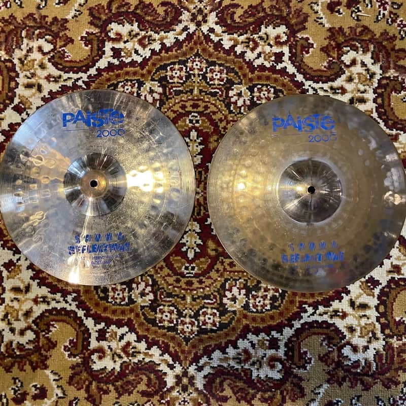 Paiste 14" 2000 Sound Reflections Heavy Hi-Hat Cymbals (Pair) image 1