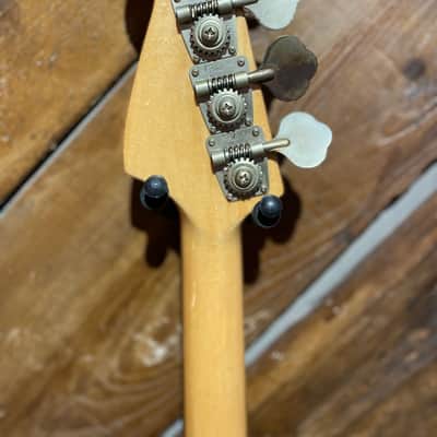 1977 Fender Mustang Bass, Three Tone Sunburst image 14