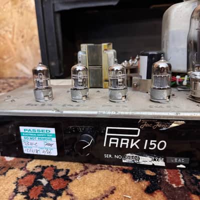 Vintage 1970 Park Marshall 150w Major KT88 Amplifier Head *1970s* w/ Flight Case image 18