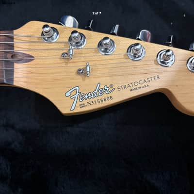 Fender 40th anniversary Stratocaster 1994 - Black/Red image 2