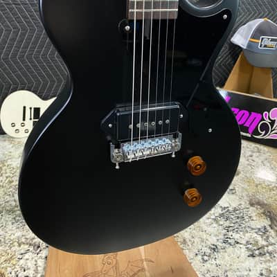 PROTOTYPE 2024 Gibson Charlie Starr Les Paul Junior Ebony - Used in Gibson's Video image 3