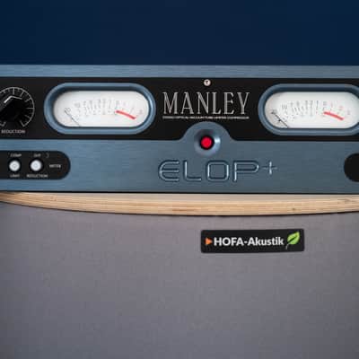 Manley Labs ELOP+ Dual-Channel Electo-Optical Tube Compressor / Limiter 2010s - Purple image 3