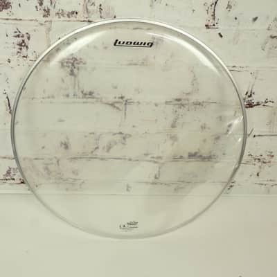 Lot of 4 Ludwig Clear Tom Heads 10" 12" 14" 16" image 8