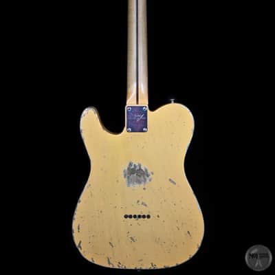Fender Custom Shop Master Build (Greg Fessler) Nocaster Heavy Relic from 2008 in Blonde with original Hardcase image 2