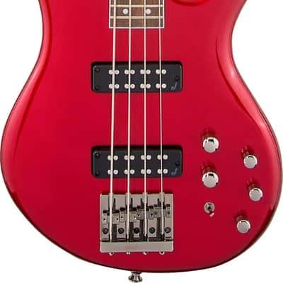Jackson JS3 Spectra 4-String Bass Guitar, Laurel Fingerboard, Metallic Red image 2
