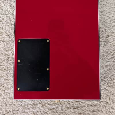 Gretsch G6138 Bo Diddley, "G" Cutout Tailpiece, Ebony Fingerboard, Firebird Red image 7