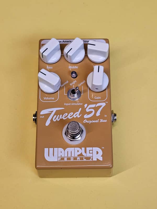 Wampler Tweed '57 2010s - Mustard image 1