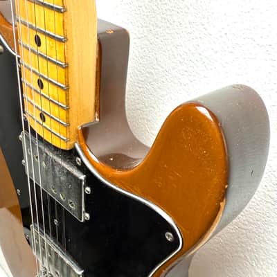 Fender Telecaster Deluxe w/ RARE Factory Tremolo 1973-1974 - Mocha Brown image 11