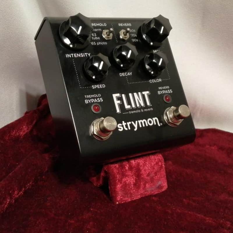 Strymon Flint Black Knob V1 Black