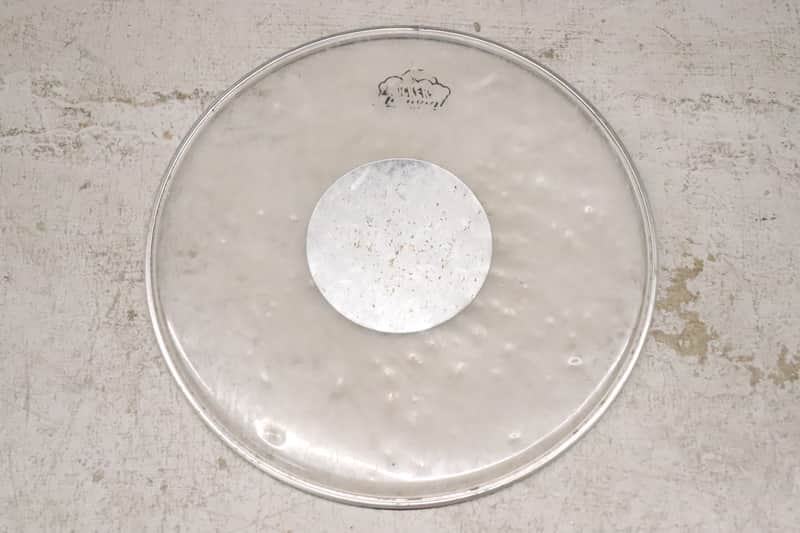 Ludwig Rockers 12" Clear Silver Dot Drum Head image 1
