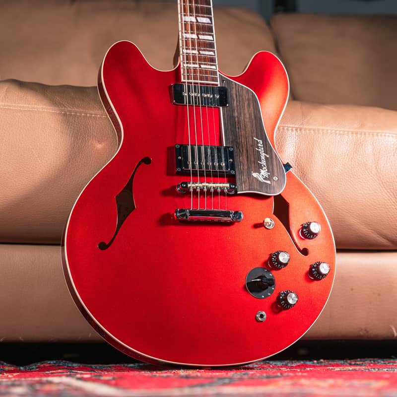 Josh Williams Guitars Mockingbird in Candy Apple Red Metallic, Pre-Owned image 1