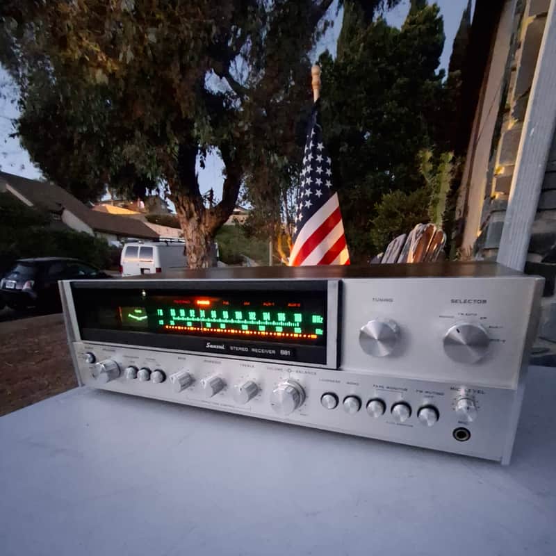 Rare Sansui 881, 65 Watt Amp, Top of the Line in Class, Recapped, Best Price, Superb, $999 Shipped! image 1