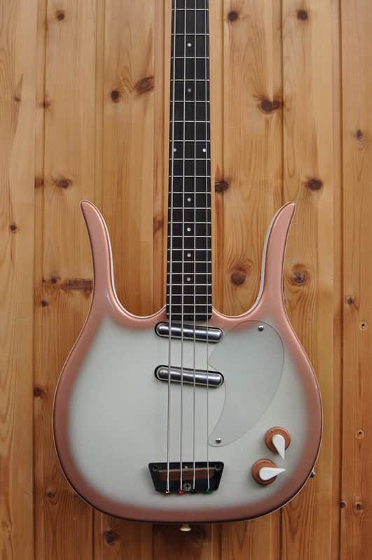 Danelectro 4423 Longhorn Bass 1958 Copper Burst (Refinished) image 1