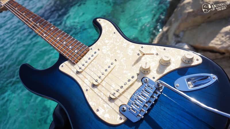 G&L Legacy Tribute 2010 Blue Burst image 1