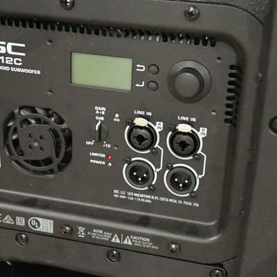 QSC KS212C Powered 3600W Dual 12-inch Cardioid Subwoofer CG015DL *ASK FOR SHIPPING* image 9