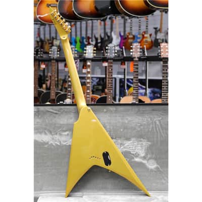 ESP LTD KH-V Metallic Gold Kirk Hammett Signature image 16