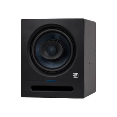 PreSonus Eris Pro 8 8-Inch Driver Active Coaxial 2-Way Studio Monitor Bundle with 1/4-Inch TRS Instrument Cables, 1/4-Inch TRS to XLR Male, and Speakers Isolation Pads (7 Items) image 3