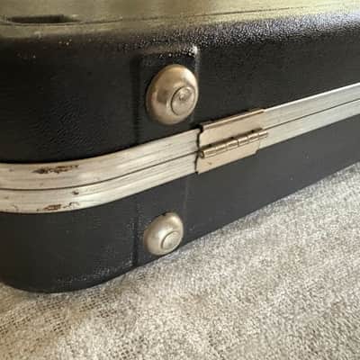 1980’s Fender USA Bullet Bass Hardshell Case + Candy Original Vintage B-34 Deluxe Fits Japan Models image 12