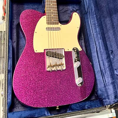 Fender Custom Shop Limited-edition '60 Telecaster Journeyman Relic Electric Guitar - Purple Sparkle image 2
