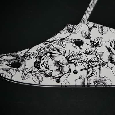 Floral #12 / Ibanez Pickguard / RG350 / JEMJR / Graphic / Stormguitar image 8