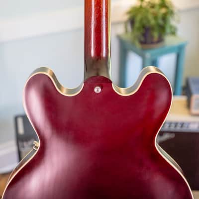Gibson 335 Mod Shop - Electric Plum - Pearly Gates image 11