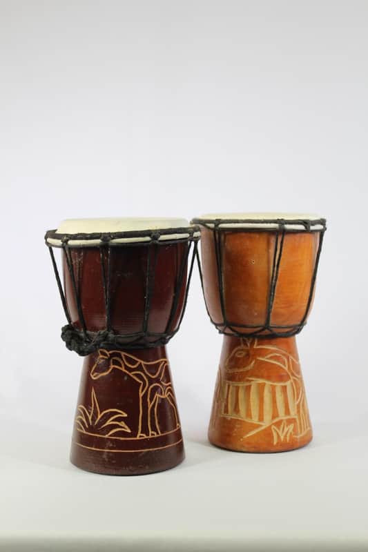 15.125" - 15.75" Handmade Kenyan Djembe's image 1