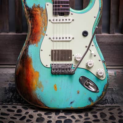 Sondelli Super Classic Mod - Seafoam Green. NEW (Authorized Dealer) image 3