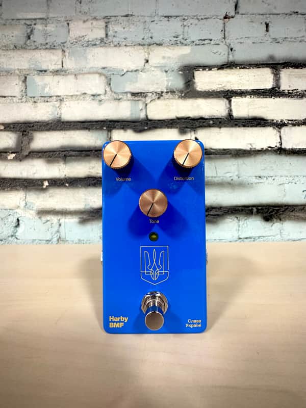Harby Pedals BMF Distortion - Blue image 1