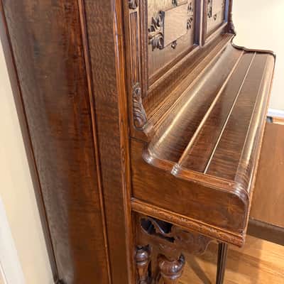Wegman Piano Company - Upright - medium brown image 17