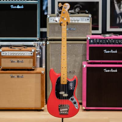 Fender Professional Classic Mustang Bass - Faded Dakota Red image 3