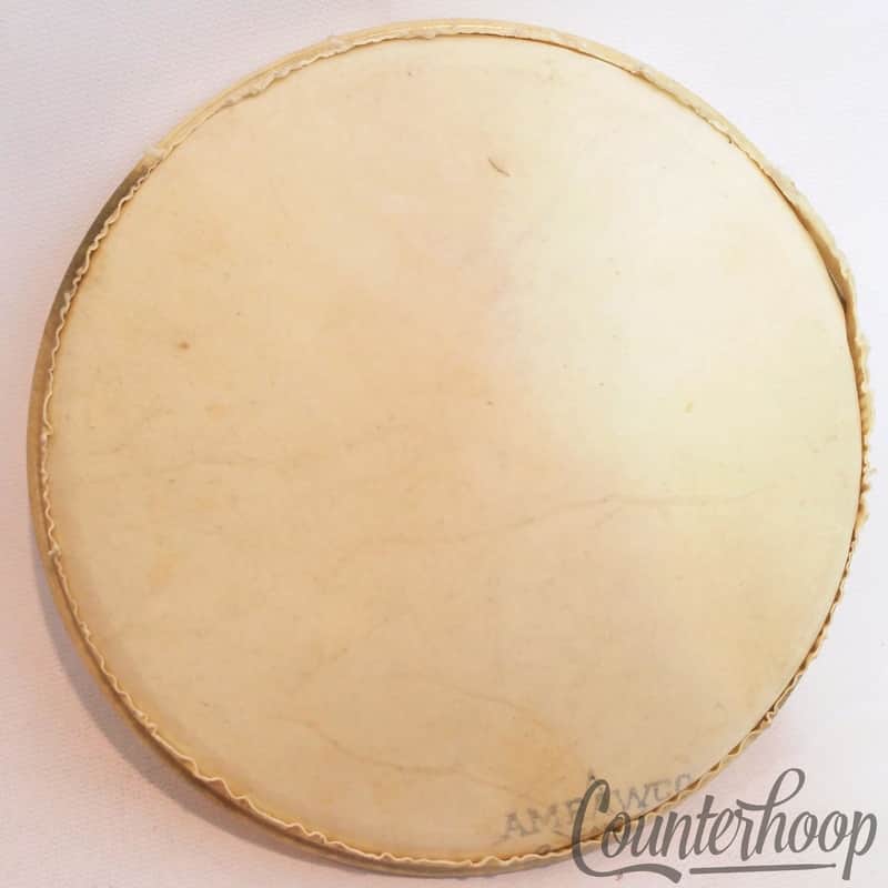 *Amrawco 7" Calf Skin Bongo Drum Head Vintage 50s Latin Hand Percussion USA* image 1