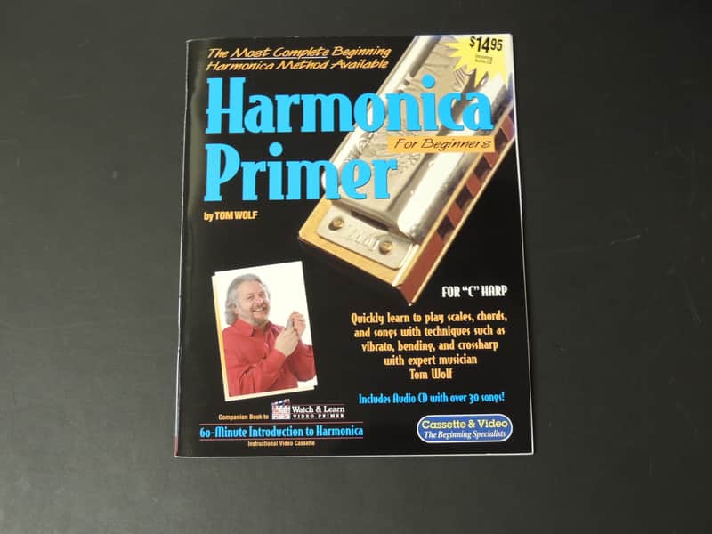 Watch & Learn Harmonica Primer Instruction Manual & DVD