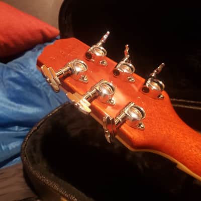 Hamer Newport Pro 2000 Transparent Orange Sparkle image 5