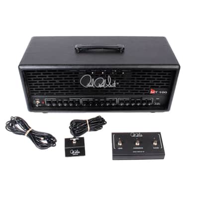 PRS - MT100-  2-Channel 100W Tube Guitar Amplifier Head - w/FSW & Cables USED