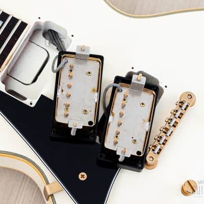 1990 Greco Mint Collection EGC-600LH Custom Left-Handed Alpine White, Japan Fujigen image 17