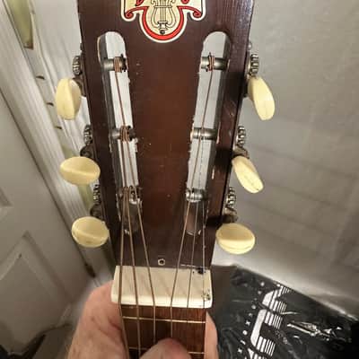 Dobro Resophonic Square Neck 1970’s - Sunbust Acoustic Slide Guitar image 24