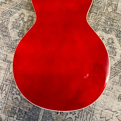 KGD Semi Hollow LP - Red image 8
