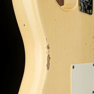 Fender Custom Shop Empire 59 Transition Stratocaster Relic - Aged Vintage White #19335 image 12
