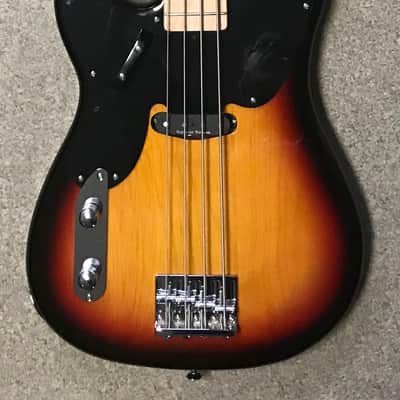 Harley Benton PB-50 Left-Handed 2018 3-Color Sunburst image 3