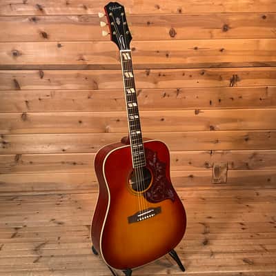 Epiphone Hummingbird Standard Acoustic Guitar - Cherry Sunburst image 2