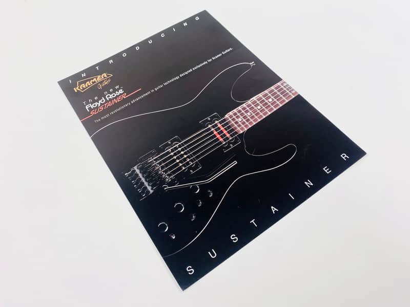 Kramer Original brochure for the Floyd Rose Sustainer: 1989 image 1