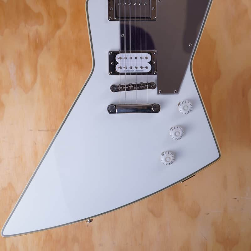 Epiphone Tommy Thayer White Lightning Explorer White