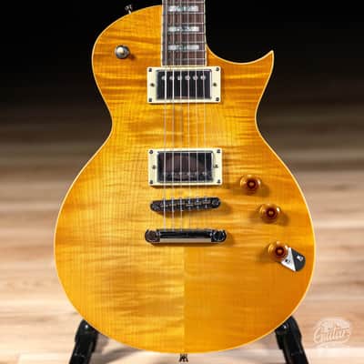 ESP LTD AS-1 FM Alex Skolnick Signature Guitar w/ Case – Lemon Burst image 2