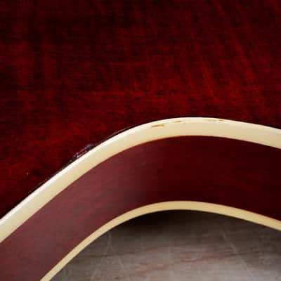 Greco SA-700 MIJ 1979 Wine Red Flame Top Vintage Japan Maxon U-2000 Pickups w/ Hard Case image 16