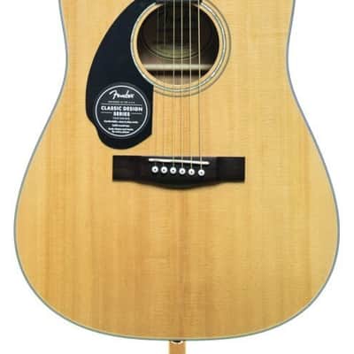 Fender CD-60S Left-Handed Dreadnought - Natural image 3